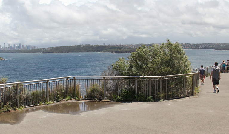 Fairfax walk and Sydney Harbour. Photo: John Yurasek &copy; OEH