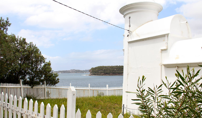 Grotto Point Lighthouse, Sydney Harbour National Park. Photo: John Yurasek/NSW Government