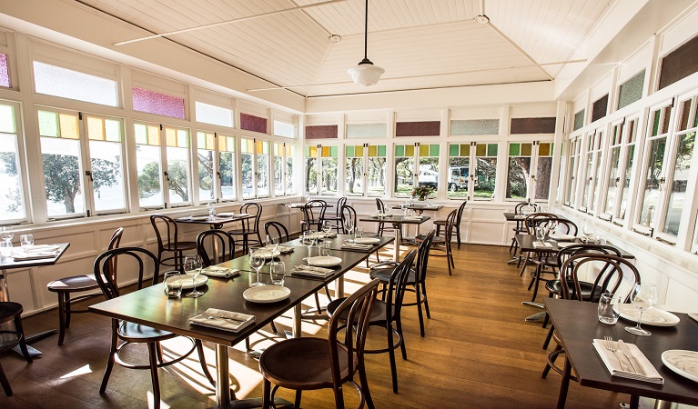 The space inside The Nielsen Restaurant. Photo: Kimberley Low