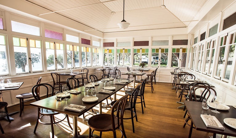 The space inside The Nielsen Restaurant. Photo: Kimberley Low