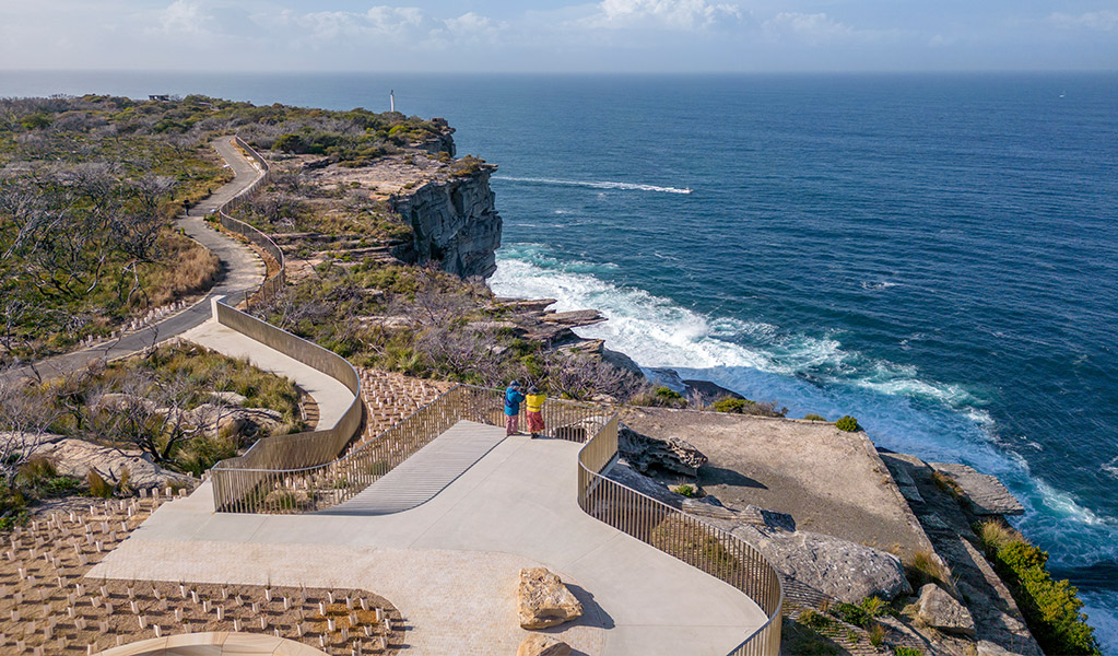  Ocean views facing east at Burragula lookout, North Head. Credit: John Spencer &copy; DCCEEW
