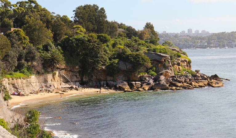 Lady Bay Beach, Sydney Harbour National Park. Photo: John Yurasek/NSW Government