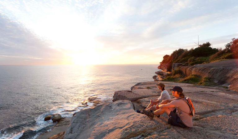 Sunrise at South Head lookout. Photo: David Finnegan/NSW Government