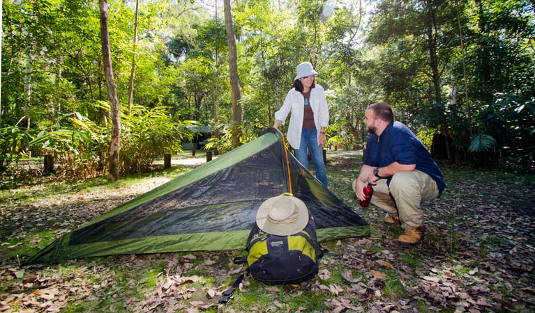 Ironpot Campground, Toonumbar National Park, Family Camping. Photo: Robert Ashdown