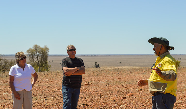 Mount Talowla lookout, Toorale State Conservation Area. Photo: Dinitee Haskard