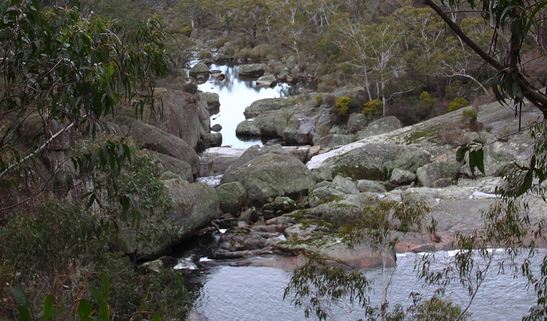 Cascades on the Tuross River walking track in Wadbilliga National Park