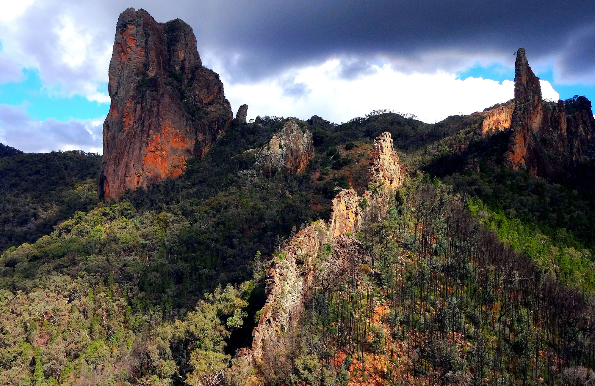 Breadknife And Grand High Tops Walk Map Breadknife And Grand High Tops Walk | Map | Nsw National Parks