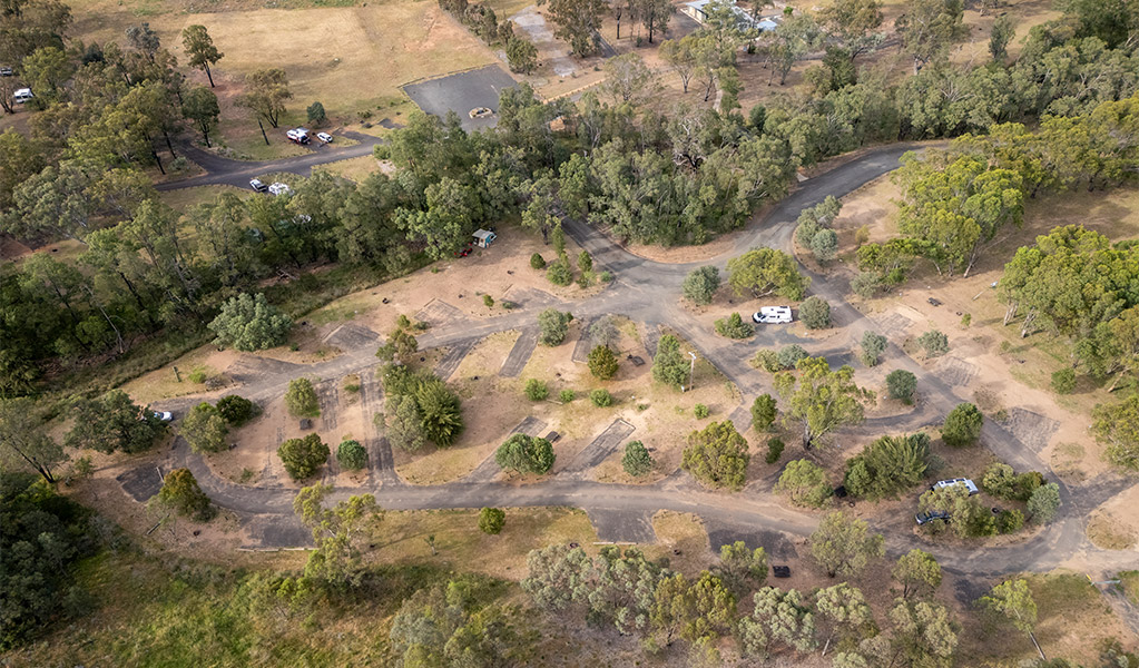 Facilities at Camp Blackman, Warrumbungle National Park. Photo: Rob Cleary/DPIE