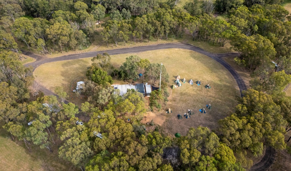 Camp Waalay, Warrumbungle National Park. Photo: Rob Cleary/DPIE