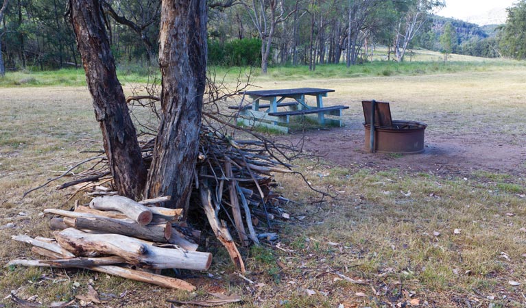 Camp Waalay, Warrumbungle National Park. Photo: Rob Cleary/DPIE