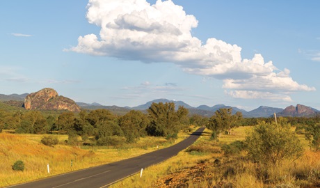 Baradine car touring route, Coonabarabran. Photo: Rob Cleary. 