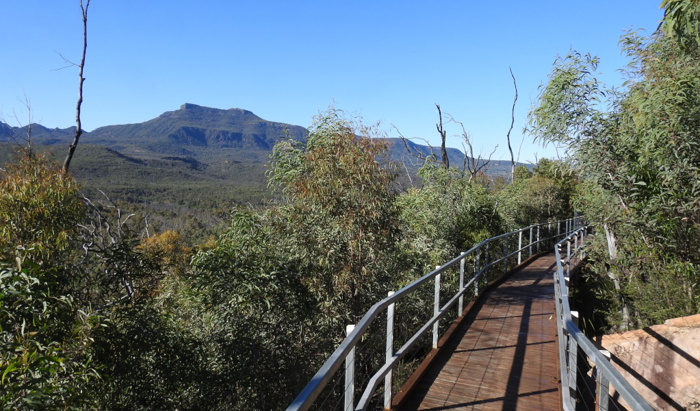 Tara Cave walking track, Warrumbungle National Park. Photo: Matthew Piper. &copy; DPE