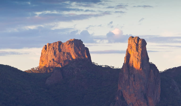 Rock formations, Warrumbungle National Park. Photo &copy; Rob Cleary
