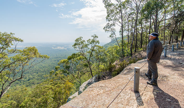 The Narrow Place lookout, Watagans National Park. Photo: John Spencer