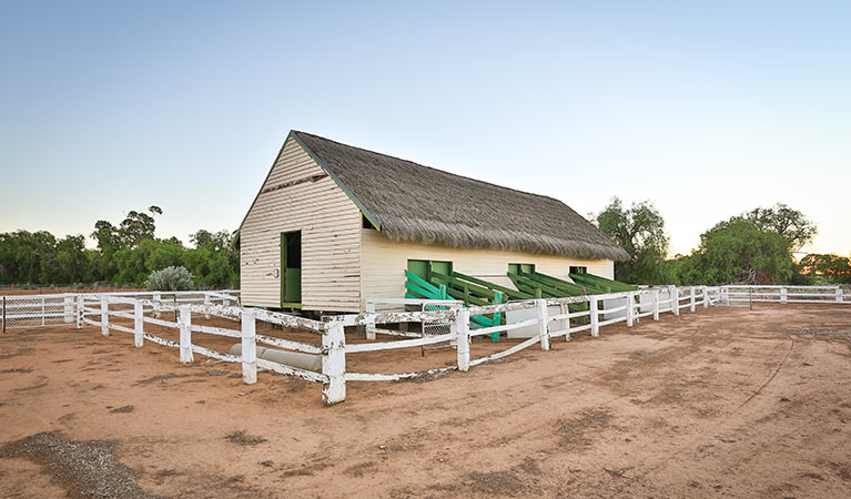 Ram shed in Willandra National Park. Photo: Vision House Photography/DPIE