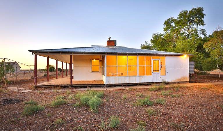 Willandra Cottage, Willandra National Park. Photo: Vision House Photography/DPIE