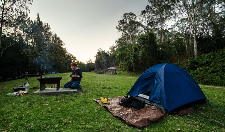 Woko campground, Woko National Park. Photo: John Spencer/NSW Government