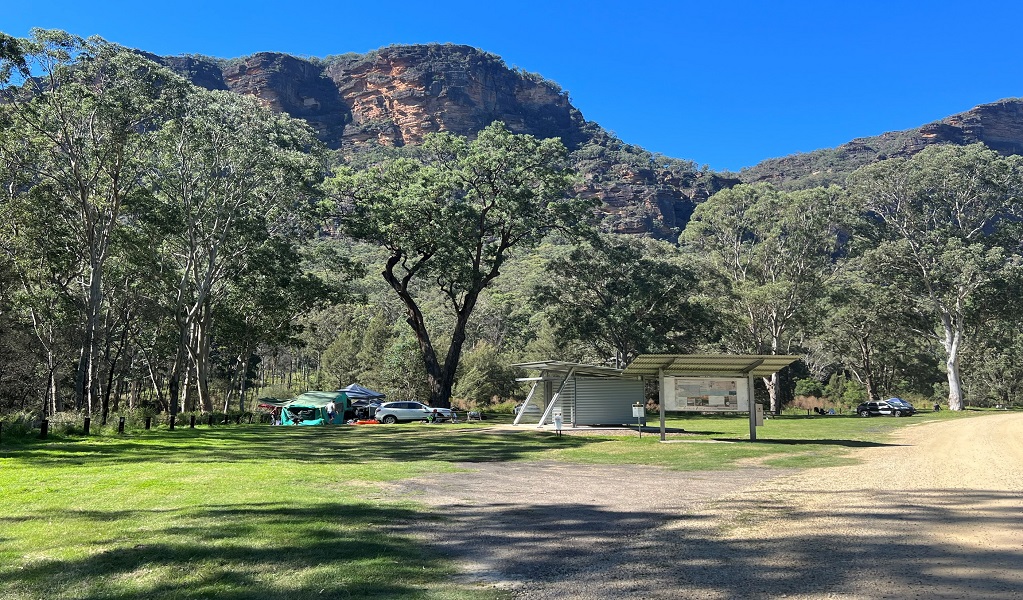 Coorongooba campground. Credit: Adam Bryce &copy; DPE