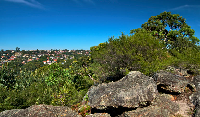 Lookout, Wolli Creek Regional Park. Photo: John Spencer