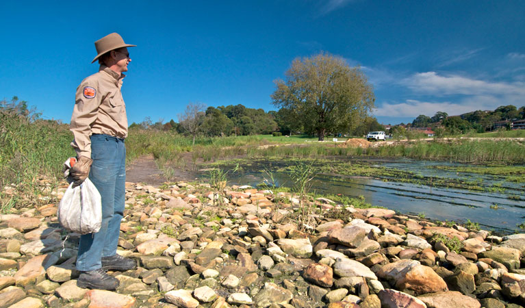 Ranger Wolli Creek Regional Park. Photo: John Spencer