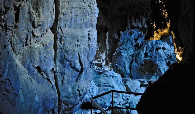 Inside Wombeyan Caves. Photo: Kevin McGrath. 