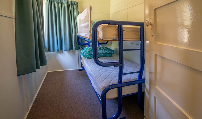 Double bunk bed in Post Office Cottage. Photo: OEH/John Spencer