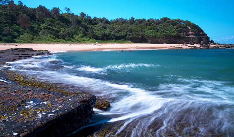 Beach Views from the Bateau Bay picnic area. John Spencer