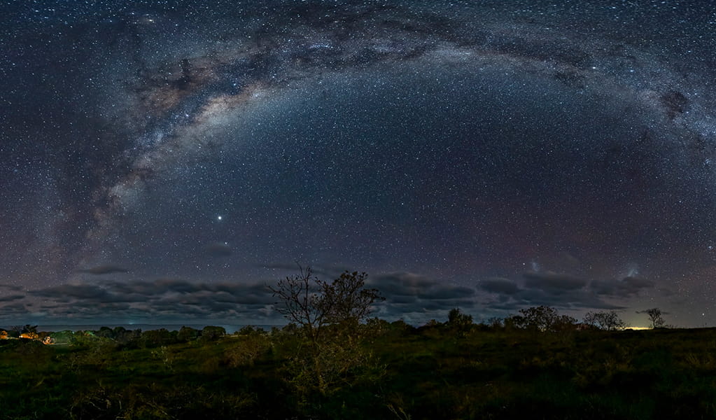 Yuraygir Milky Way, the night sky, Yuraygir coastal walk, Yuraygir National Park. Photo: Neil Vincent &copy; Neil Vincent