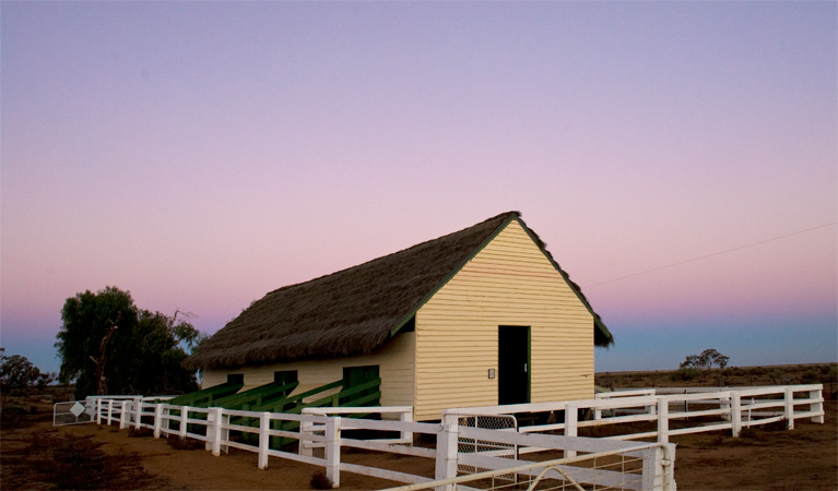 Ram Shed, Willandra National Park. Photo: Boris Hlavica