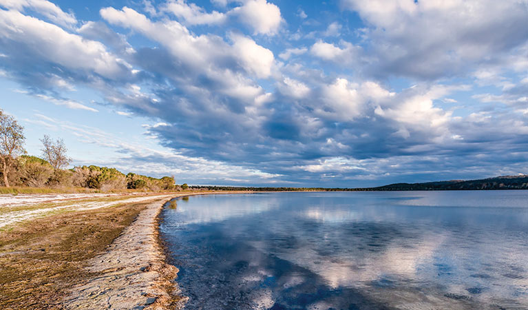 Wallagoot Lake in Bournda National Park. Photo: John Spencer/DPIE