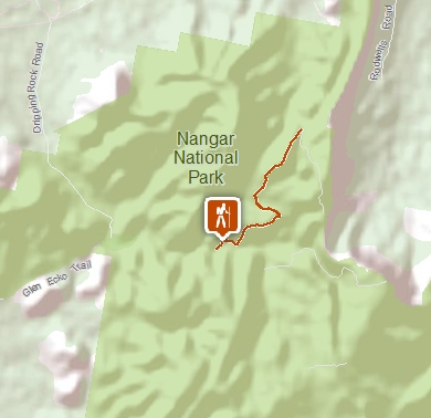 Map of Chinamans Garden walking track