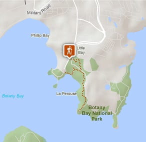 Map of Henry Head walking track, Kamay Botany Bay National Park. Photo: OEH