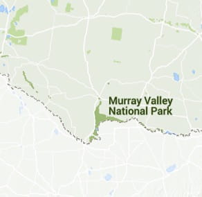 Map of Murray Valley National Park