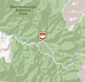 Map of Warrumbungle Environmental Education Centre