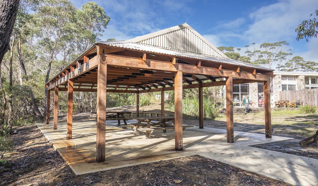 Guwi midigaa ngarra shelter, Blue Mountains National Park. Photo: Simone Cottrell &copy; DCCEEW