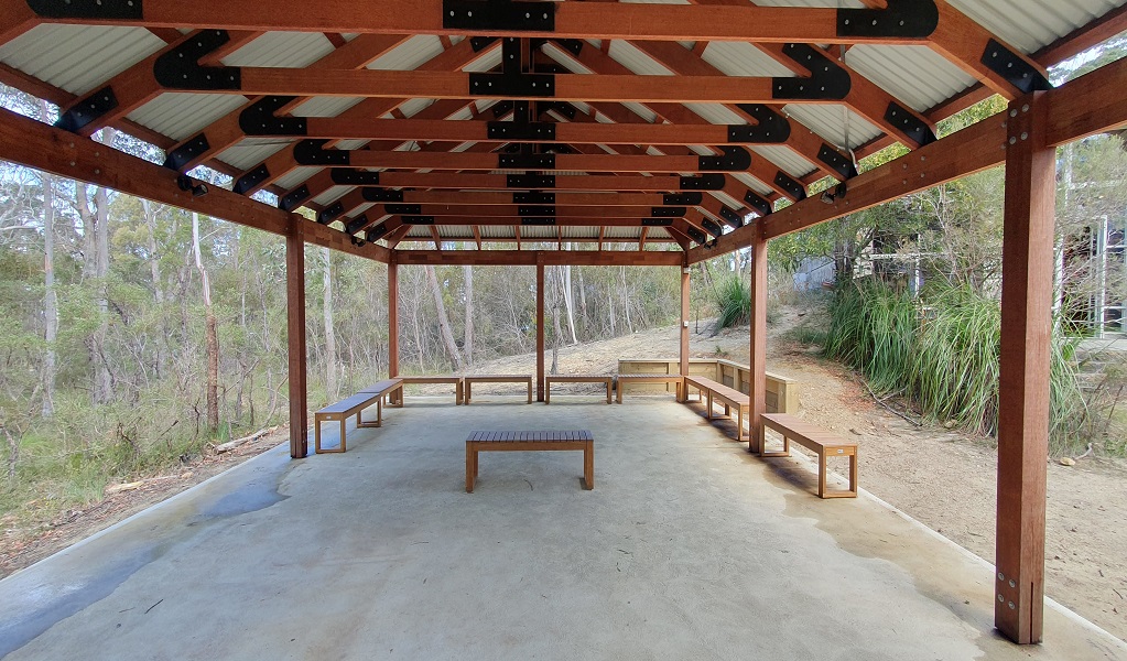 Guwi midigaa ngarra shelter, Blue Mountains National Park. Photo: Louise Clifton &copy; DCCEEW