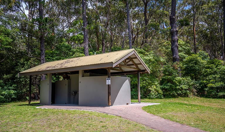 The amenities at Greenfield Beach picnic area in Jervis Bay National Park. Photo: John Spencer &copy; DPIE