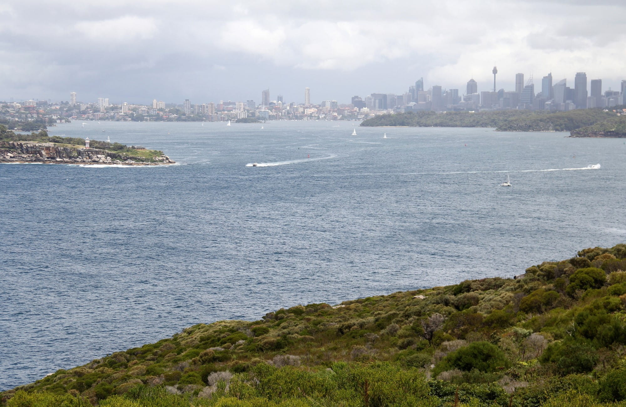 The view from North Head, near Manly in Sydney Harbour National Park. Photo: John Yurasek &copy; DPIE