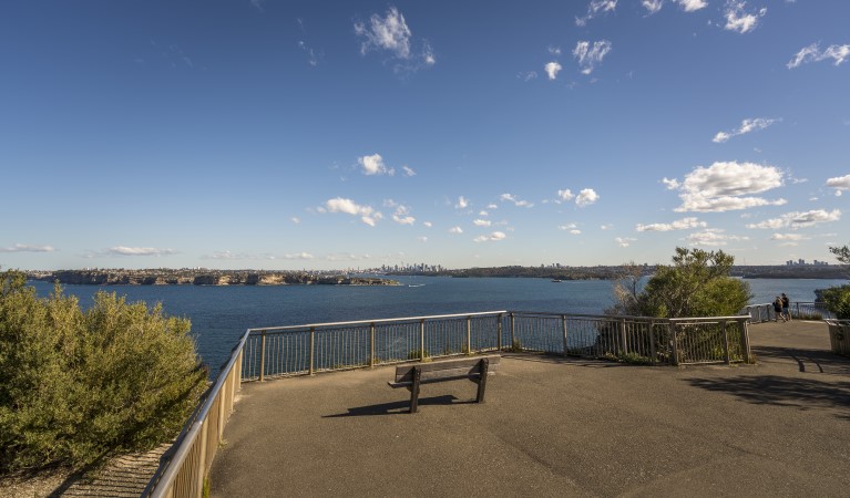 Views from Fairfax Lookout along the Fairfax Walk at North Head in Manly at Sydney Harbour National Park. Photo: John Spencer &copy; OEH