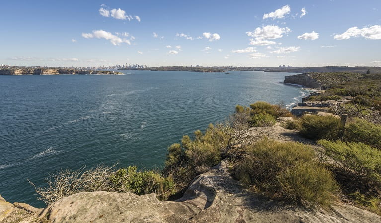 Views from Fairfax Lookout along the Fairfax Walk at North Head in Manly at Sydney Harbour National Park. Photo: John Spencer/OEH