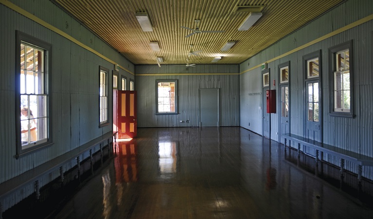 Loir's house, Rodd Island, Sydney Harbour National Park. Photo: Kevin McGrath &copy; OEH