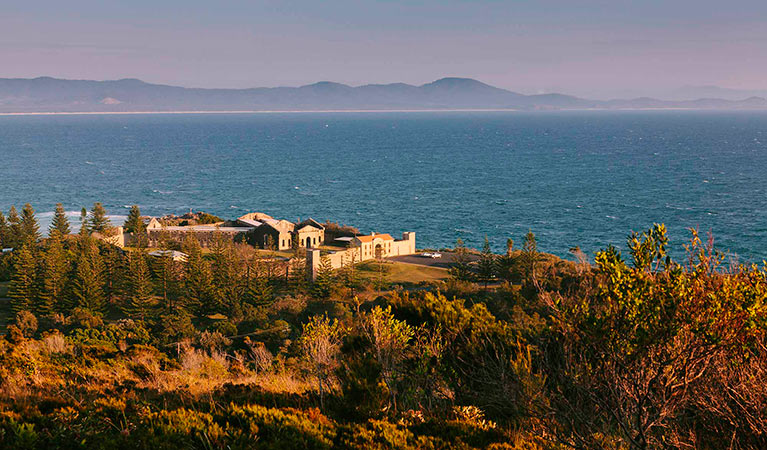 Trial Bay Gaol, Arakoon National Park. Photo: David Finnegan &copy; OEH