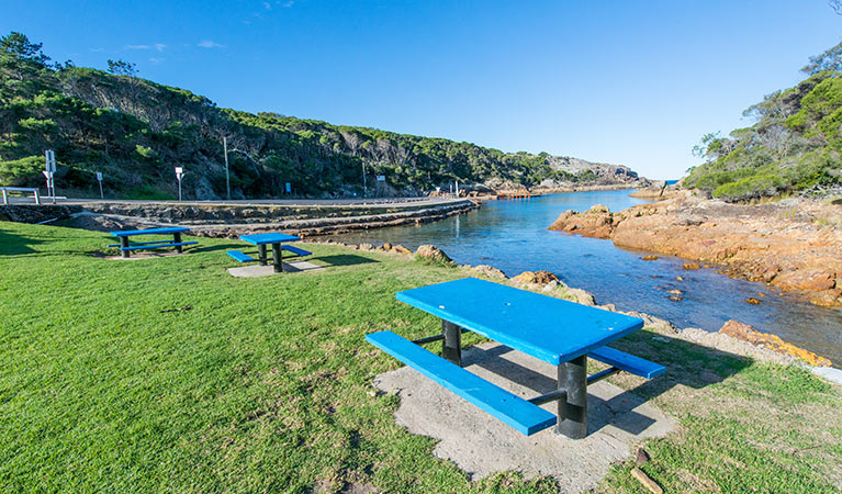 Kianinny Bay picnic area, Bournda National Park. Photo: John Spencer