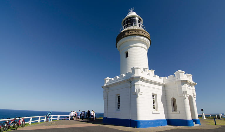 Cape Byron Lighthouse, Cape Byron State Conservation Area. Photo: John Spencer