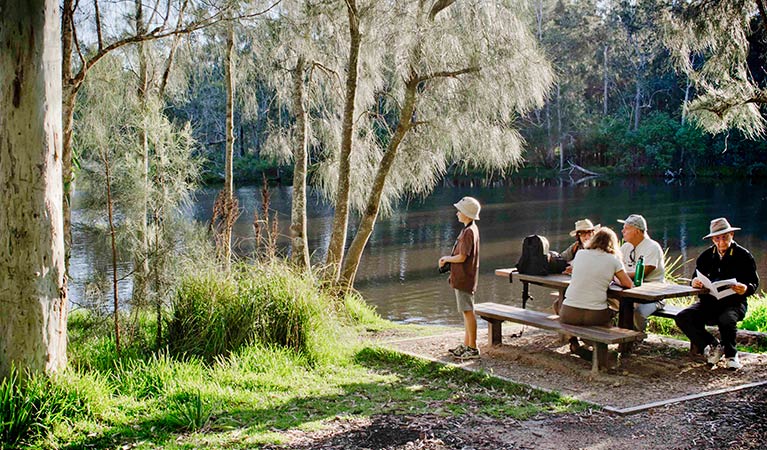 Wandandian Creek picnic area, Corramy Regional Park. Photo: D Duffy