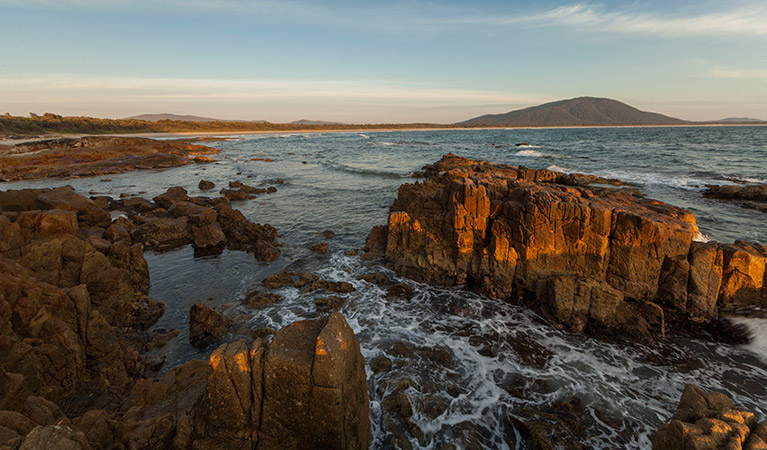 Split Rock, Crowdy Bay National Park. Photo: David Finnegan