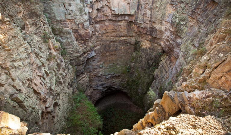 The Big Hole, Deua National Park. Photo: Lucas Boyd