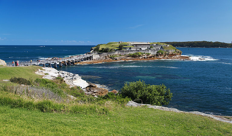 Bare Island Fort, Kamay Botany National Park. Photo: Andrew Richards