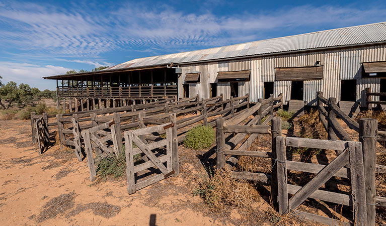 Kinchega Woolshed, Kinchega National Park. Photo: John Spencer