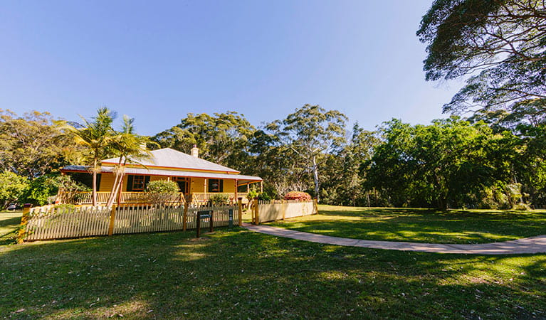 Roto House, Macquarie Nature Reserve. Photo: David Finnegan